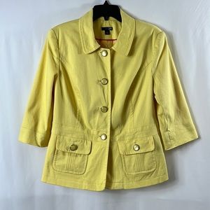 East 5th Large Yellow Blazer